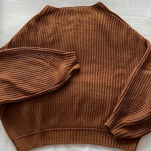 Relaxed knit sweater